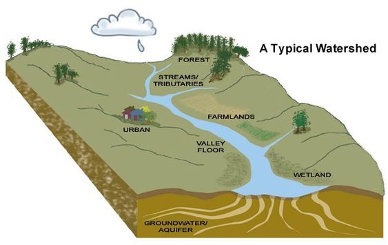 watershed diagram watershed diagram